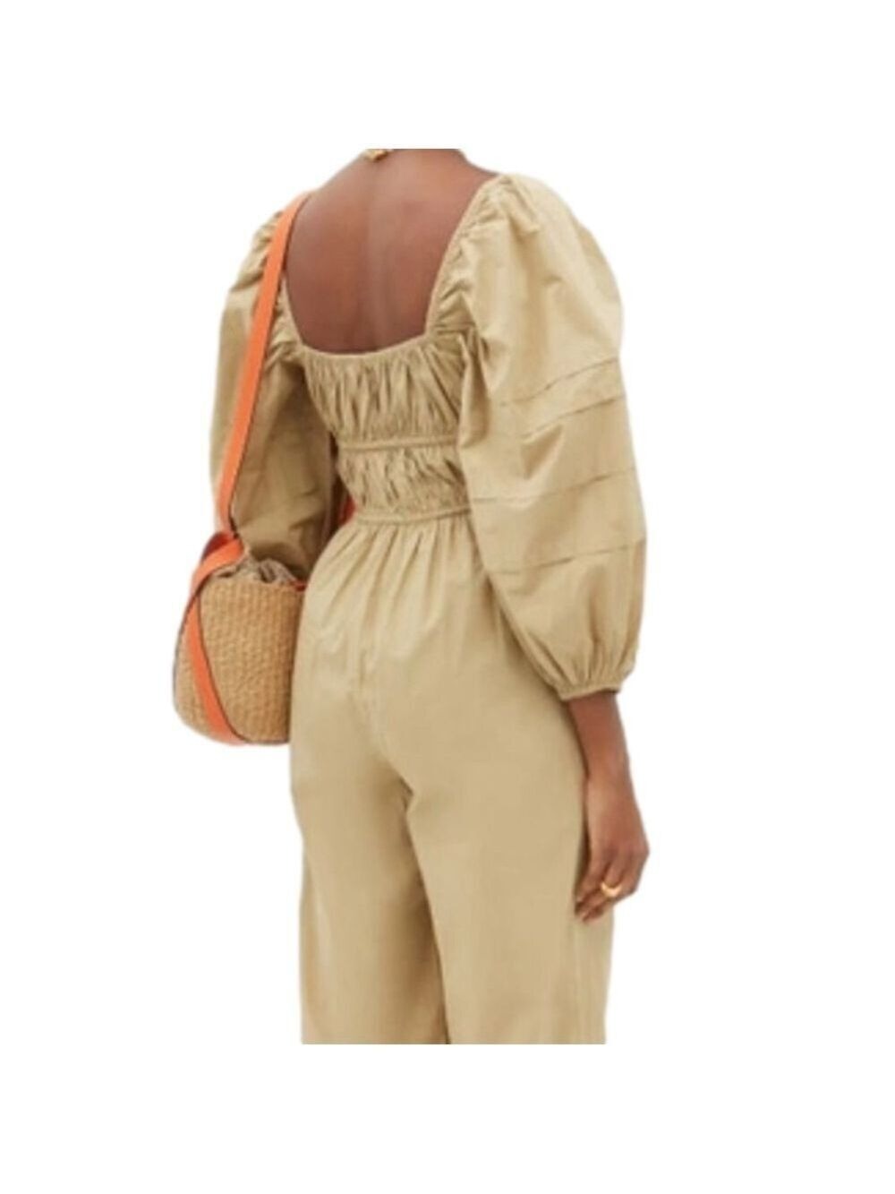 Ulla Johnson Amalie Boho Cotton Jumpsuit Romper NWT - Picture 8 of 12